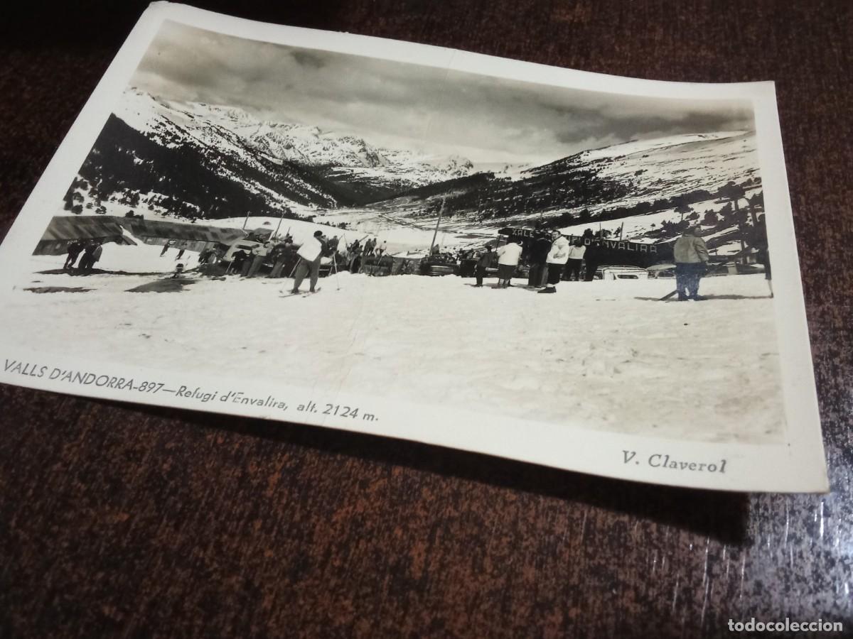 Postales: Valls d' Andorra.Refugi d'Envalira.
