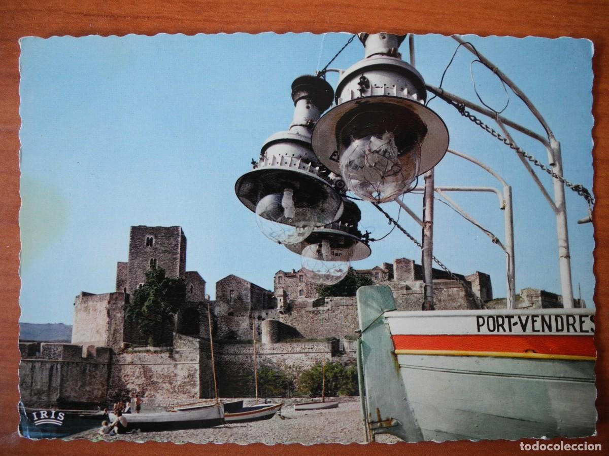 Postales: Collioure. Castillo de los templarios. Barcas de pesca. Nueva