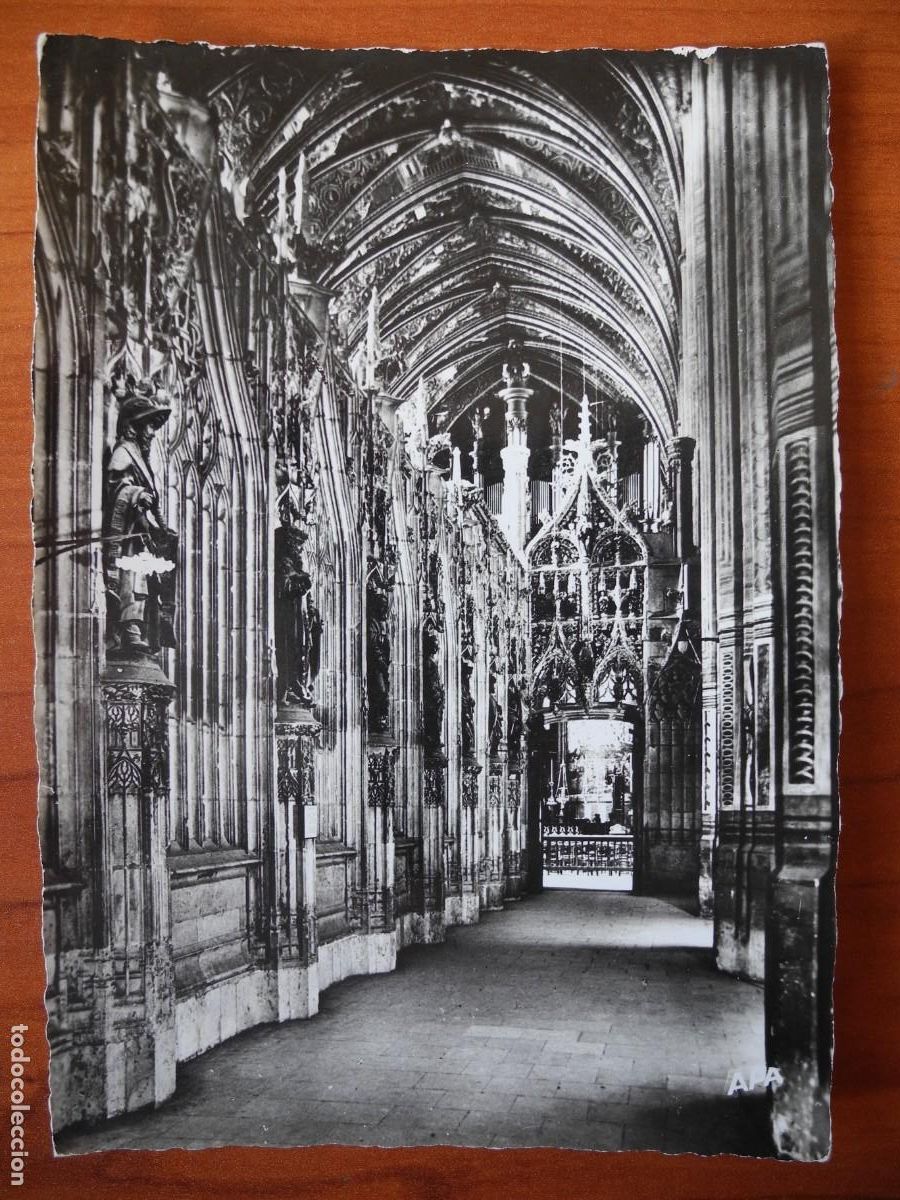 Postales: Albi. Bas&iacute;lica Sainte-C&eacute;cile. Nave lateral. Nueva