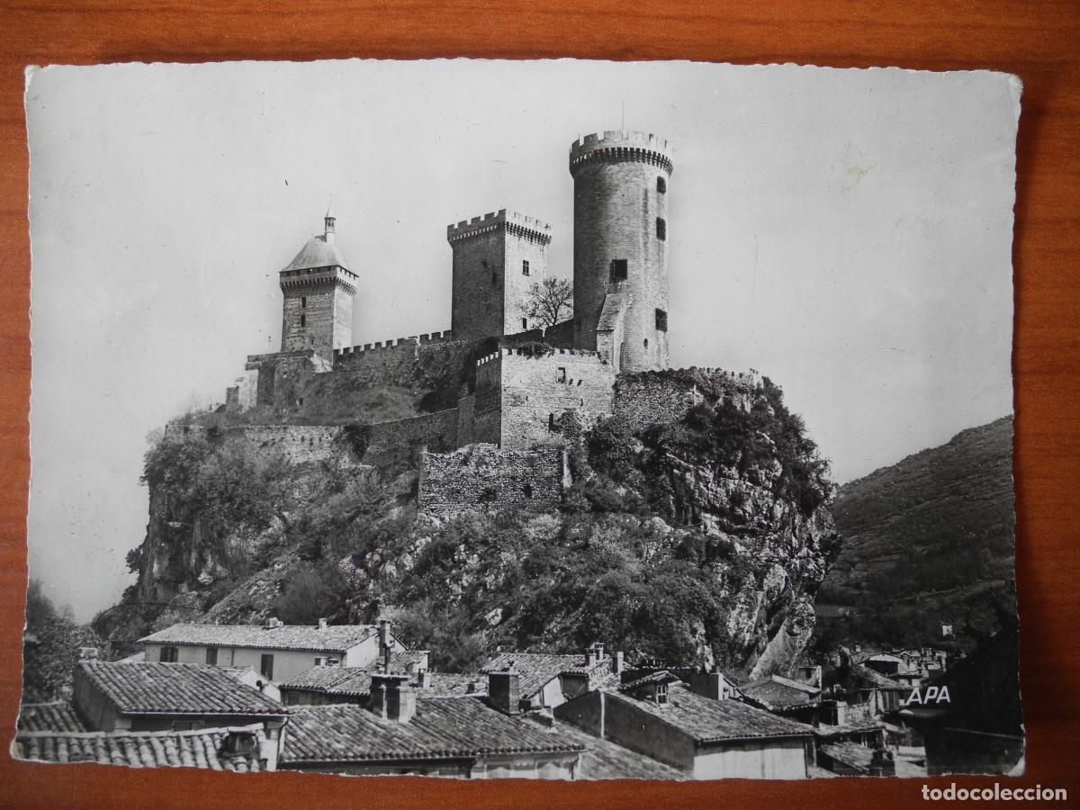 Postales: Foix. Le Ch&acirc;teau. El castillo. Circulada 1965
