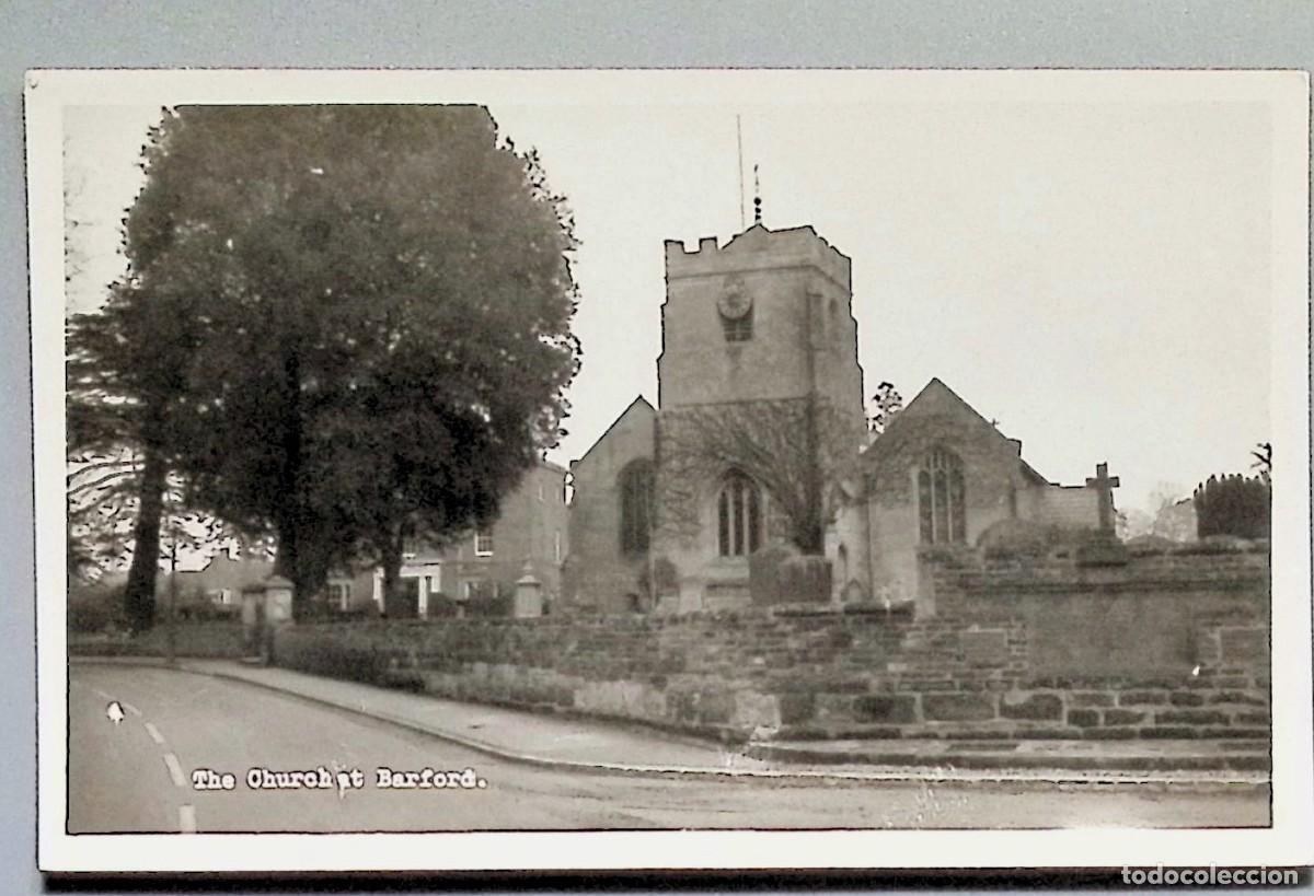 Postales: BARFORD (Warwickshire, Inglaterra). St. Peter&rsquo;s Church.Tarjeta postal fotogr&aacute;fica
