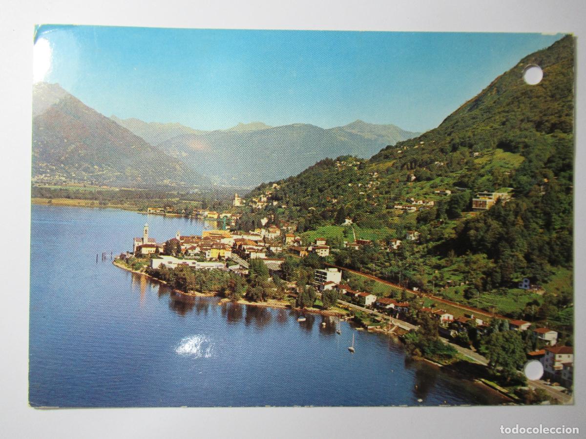 Postales: Vira Gambarogno - Lago Maggiore - Circulada - Tiene dos perforaciones de archivador