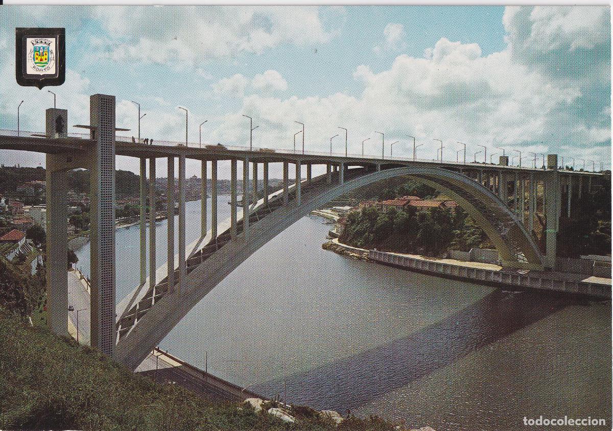 Postales: PORTO (PORTUGAL) PUENTE DE ARR&Aacute;BIDO &ndash; ESCUDO DE ORO N&ordm;16 &ndash; S/C