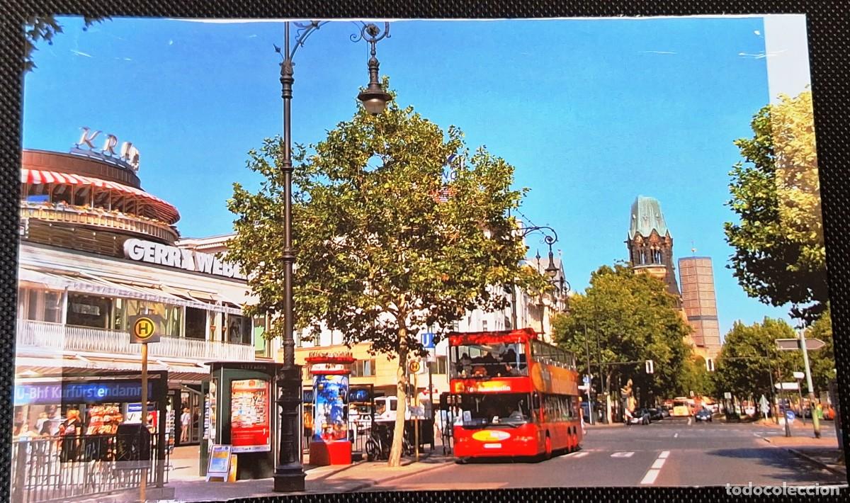 Postales: BERLIN (ALEMANIA) POSTAL EN COLOR - AVENIDA KURF&Uuml;RSTENDAMM Y CAFE KRANZLER - NUEVA