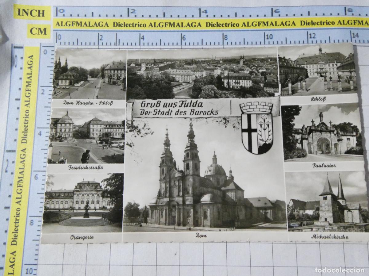 Postales: ANTIGUA POSTAL DE ALEMANIA. FULDA CIUDAD DEL BARROCO. 485