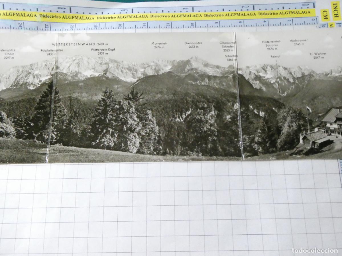 Postales: 3 ANTIGUAS POSTALES DE ALEMANIA. BERGGASTHOF ECKBAUER BEI GARMISH PARTENKIRCHEN. 493