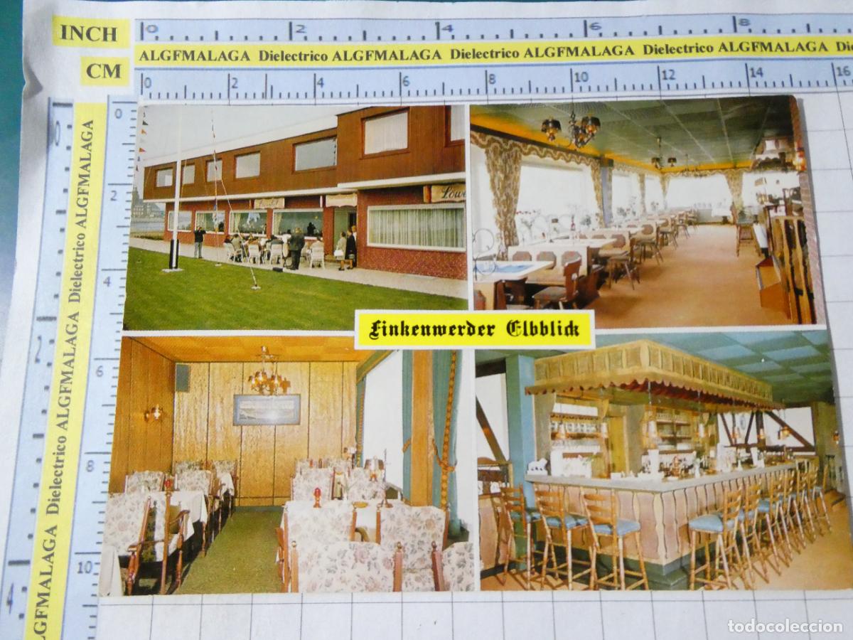 Postales: POSTAL DE ALEMANIA. FINKENWERDER ELBBLICK RESTAURANT CAF&Eacute; HAMBURGO. 494