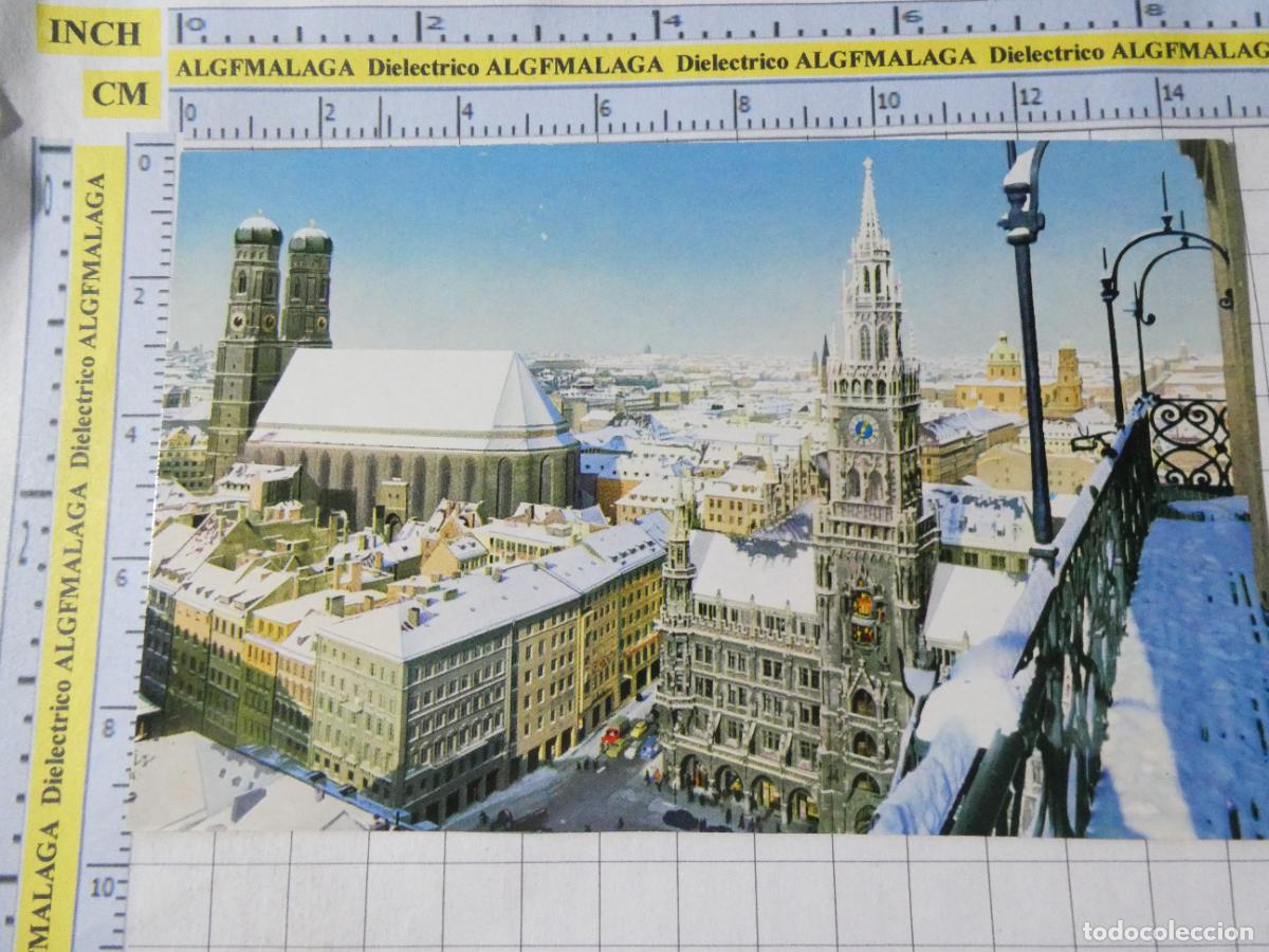 Postales: POSTAL DE ALEMANIA. MUNICH NEVADO NIEVE. 495