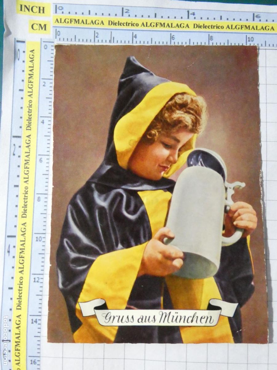 Postales: POSTAL DE ALEMANIA. MUNICH NI&Ntilde;O ANGELITO GRAN JARRA DE CERVEZA. 500