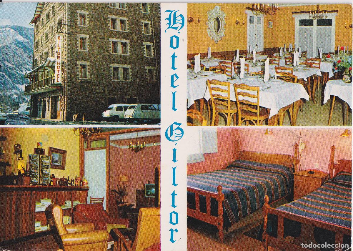 Postales: ANDORRA, LES ESCALDES, HOTEL LE GILTOR - COMERCIAL SEO - CIRCULADA