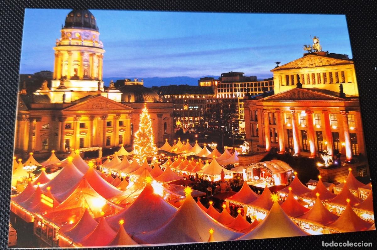 Postales: BERLIN (ALEMANIA) POSTAL EN COLOR - MERCADO NAVIDAD EN PLAZA GENDARMENMARKT - NUEVA