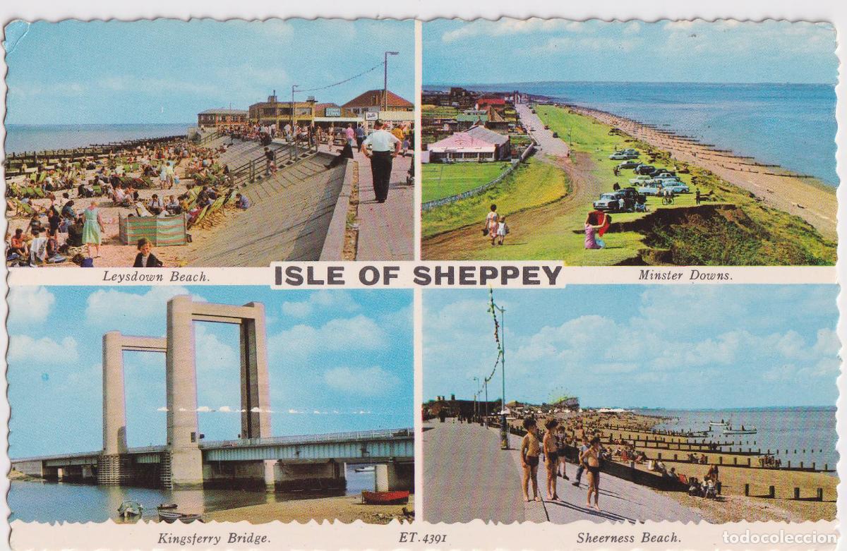Postales: INGLATERRA, KENT, ISLA DE SHEPPEY, VARIAS VISTAS &ndash; VALENTINE & SONS &ndash; S/C