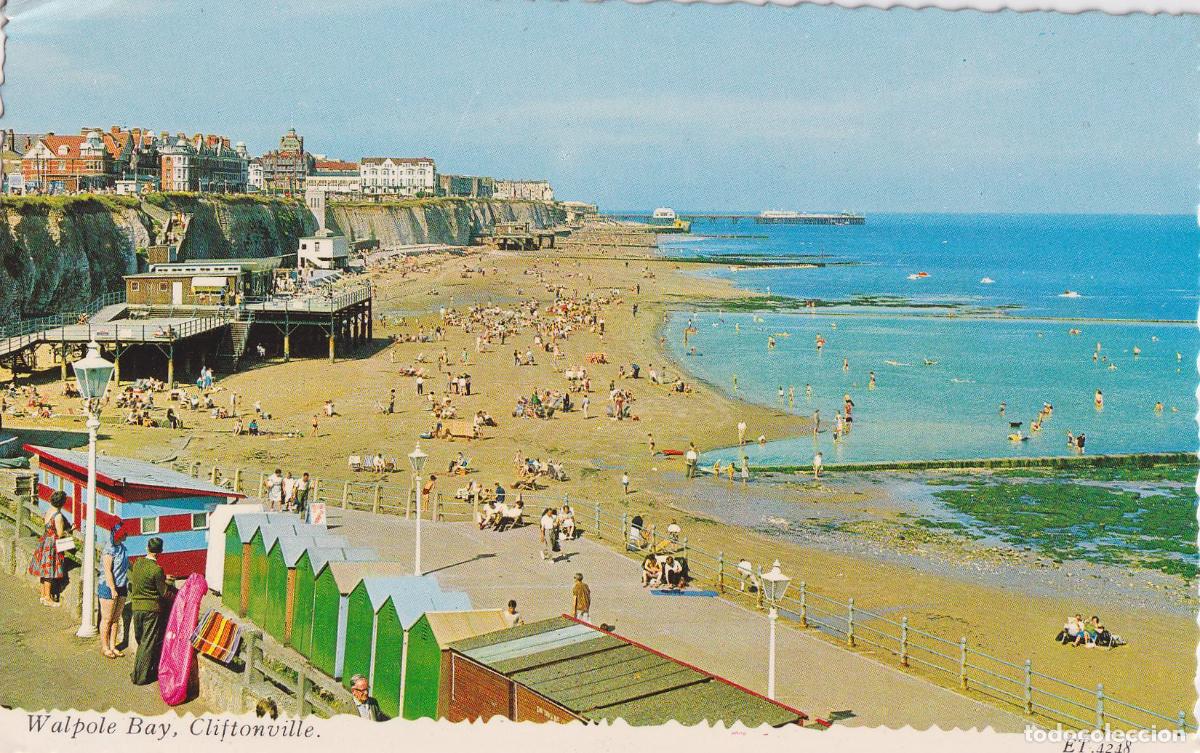 Postales: INGLATERRA, KENT, CLIFTONVILLE, WALPOLE BAY - VALENTINE & SONS - S/C