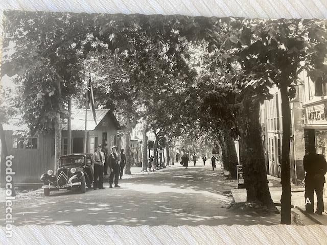 Postales: LE PERTHUS, FRONTERA FRANCO-ESPA&Ntilde;OLA, Carretera Nacional. Poste de CRS. Escruta 1955