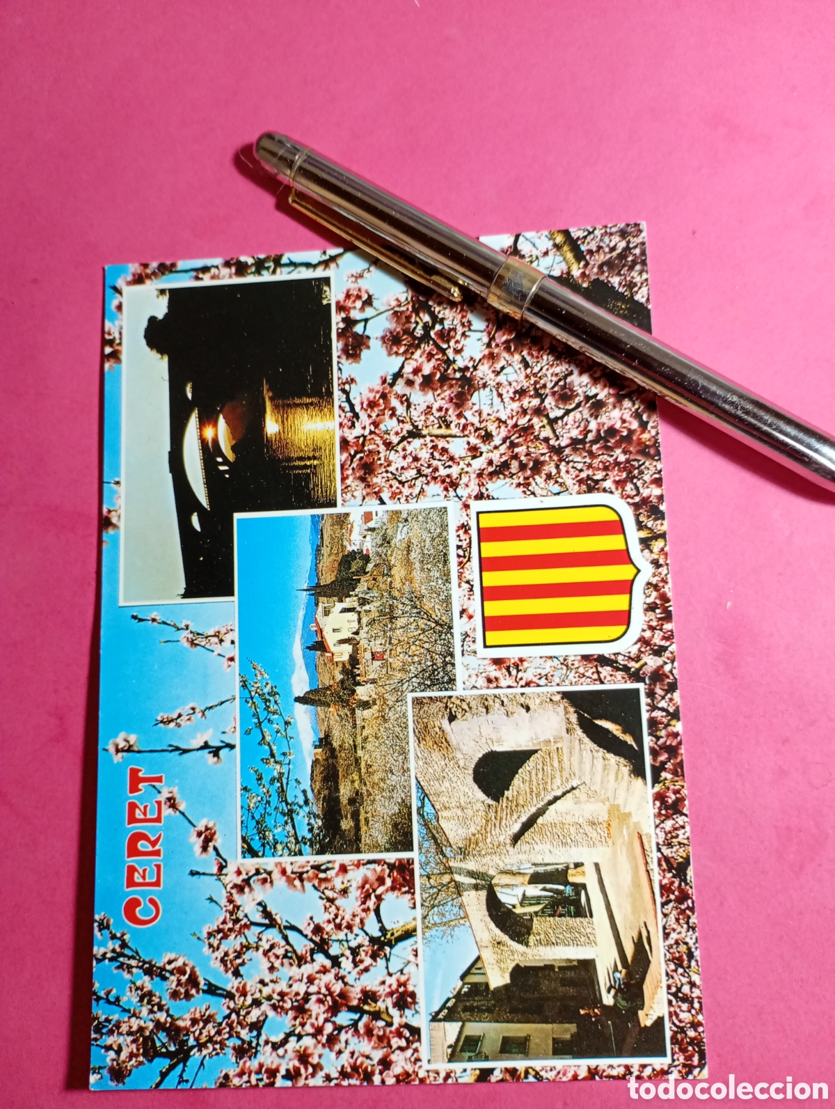 Postales: CERET 5 VISTAS - VALLESPIR FRANCIA FRANCE color no circulada detalles en fotos