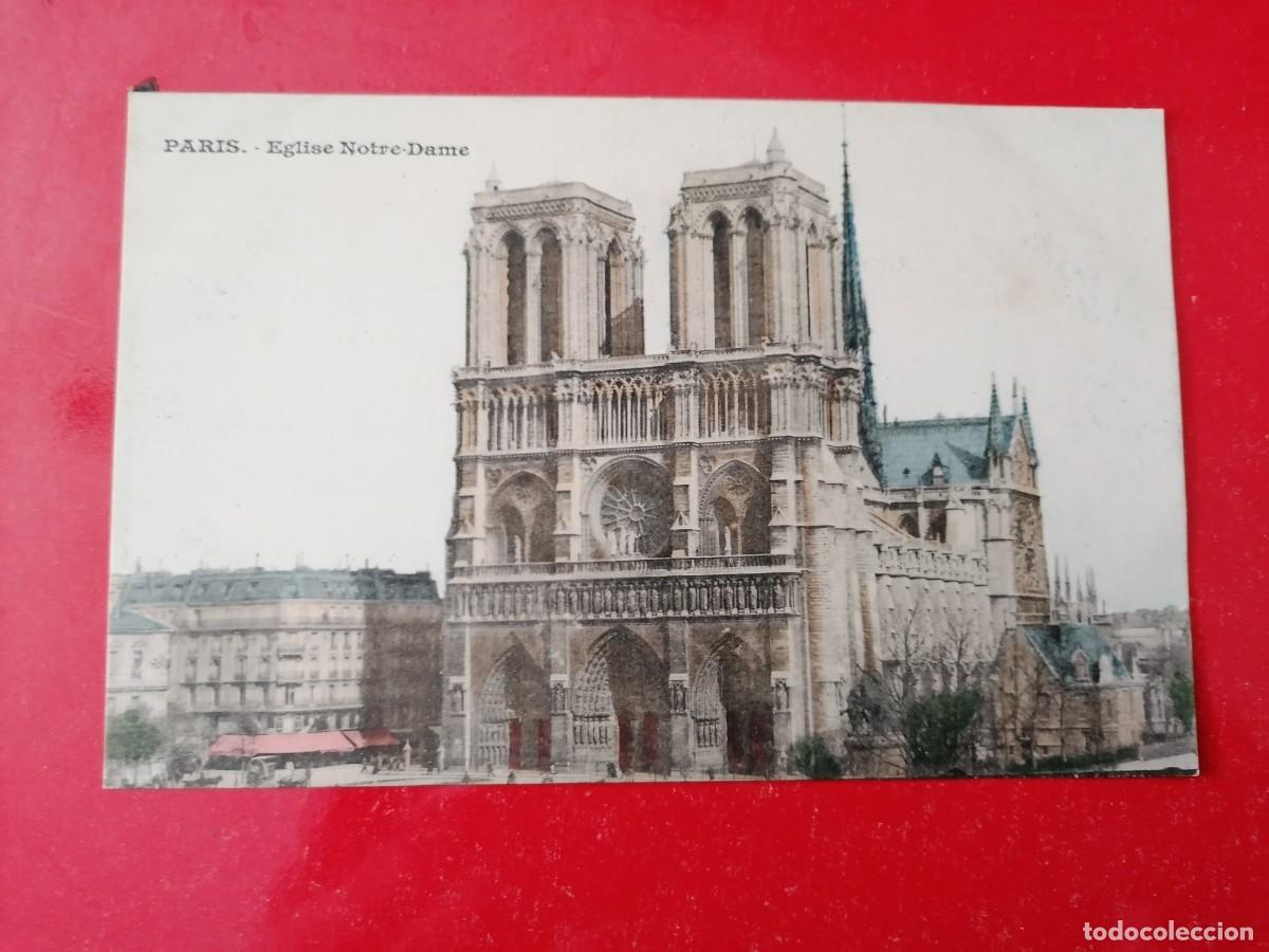 Postales: Tarjeta postal, 1900+, Francia, Paris, Catedral de Notre Dam