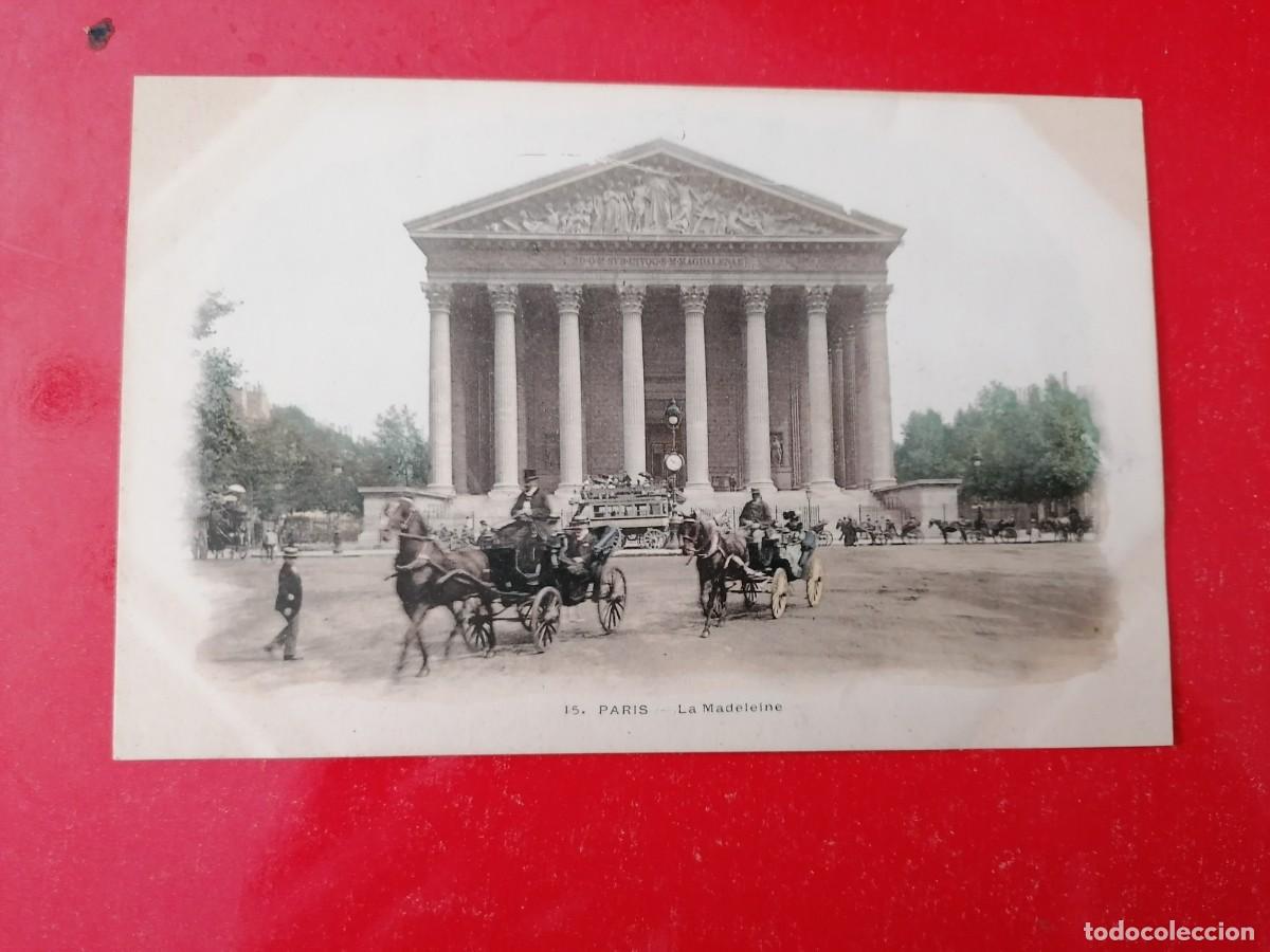 Postales: Tarjeta postal, 1900+, Francia, Paris, entrada a la iglesia de la Madeleine