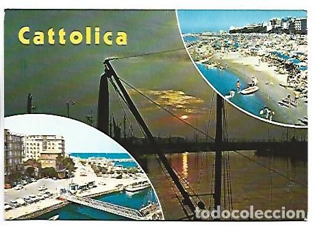 Postales: TRES VISTA DE CATTOLICA / ITALIA