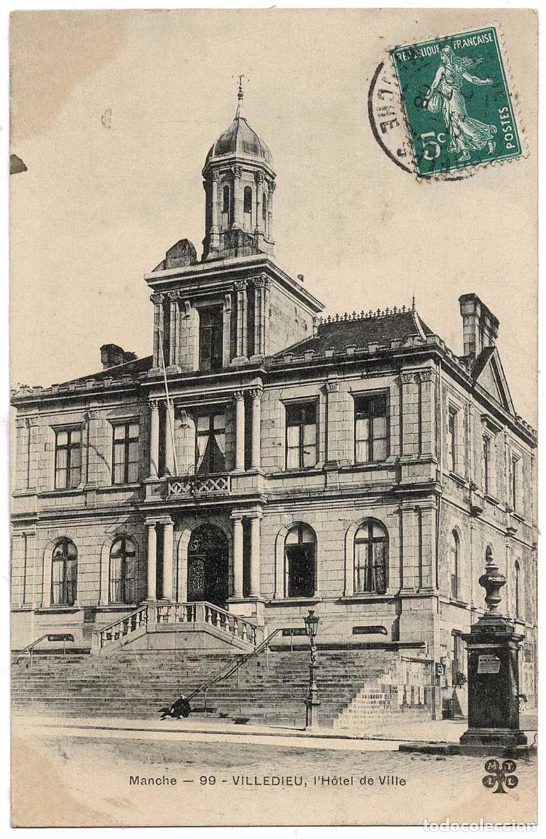 Postales: Postal Francia. Villedieu. L'Hotel de Ville