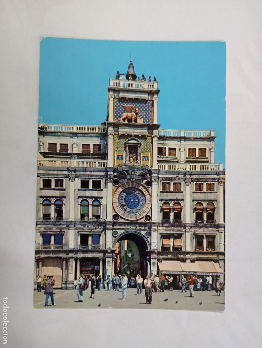 Postales: POSTAL DE VENEZIA. TORRE DEL RELOJ. TDKP30P