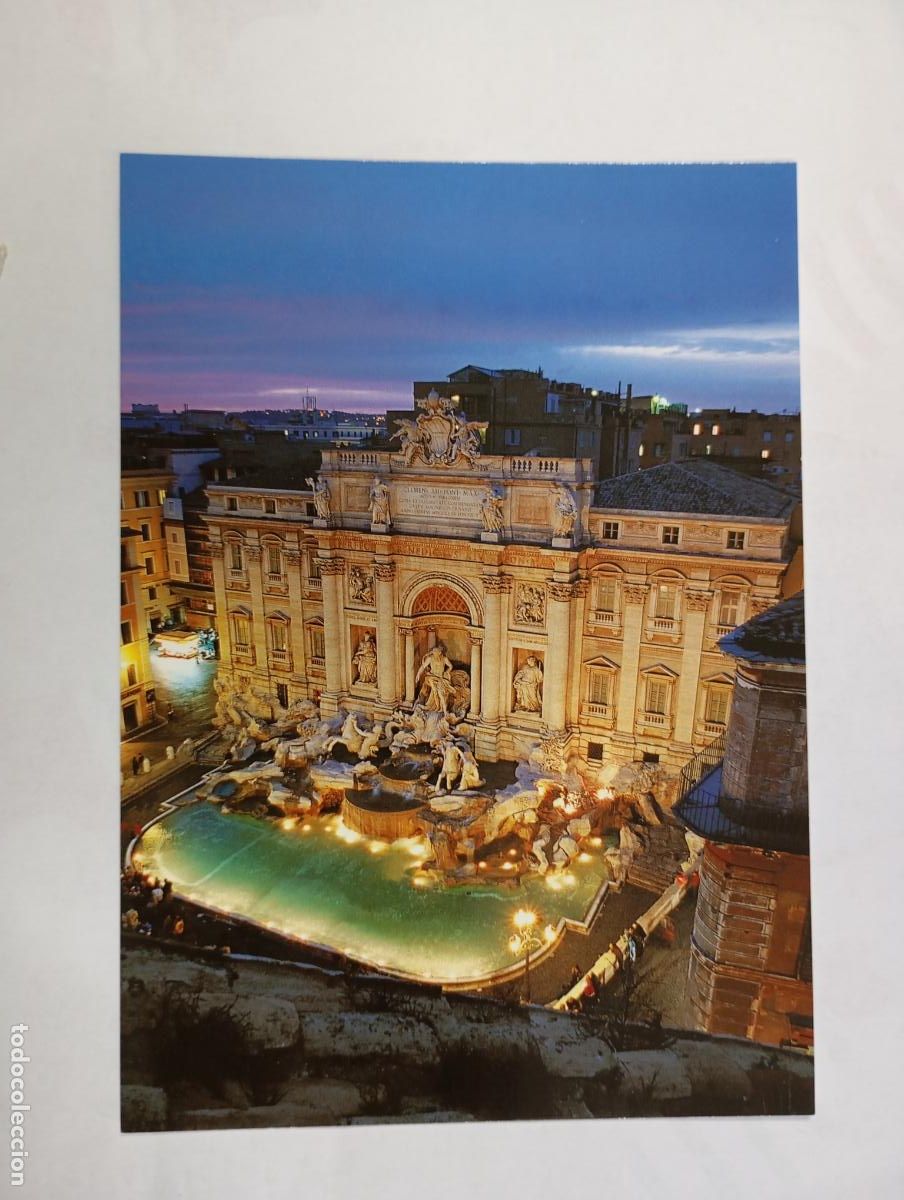 Postales: POSTAL DE ROMA. FONTANA DE TREVI. TDKP30P