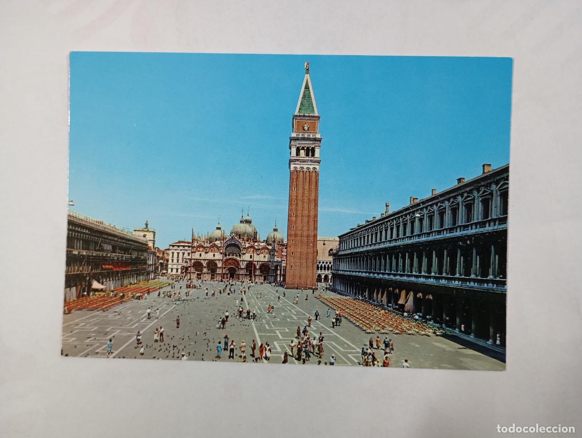 Postales: POSTAL DE VENEZIA. PLAZA DE SAN MARCOS. TDKP30P