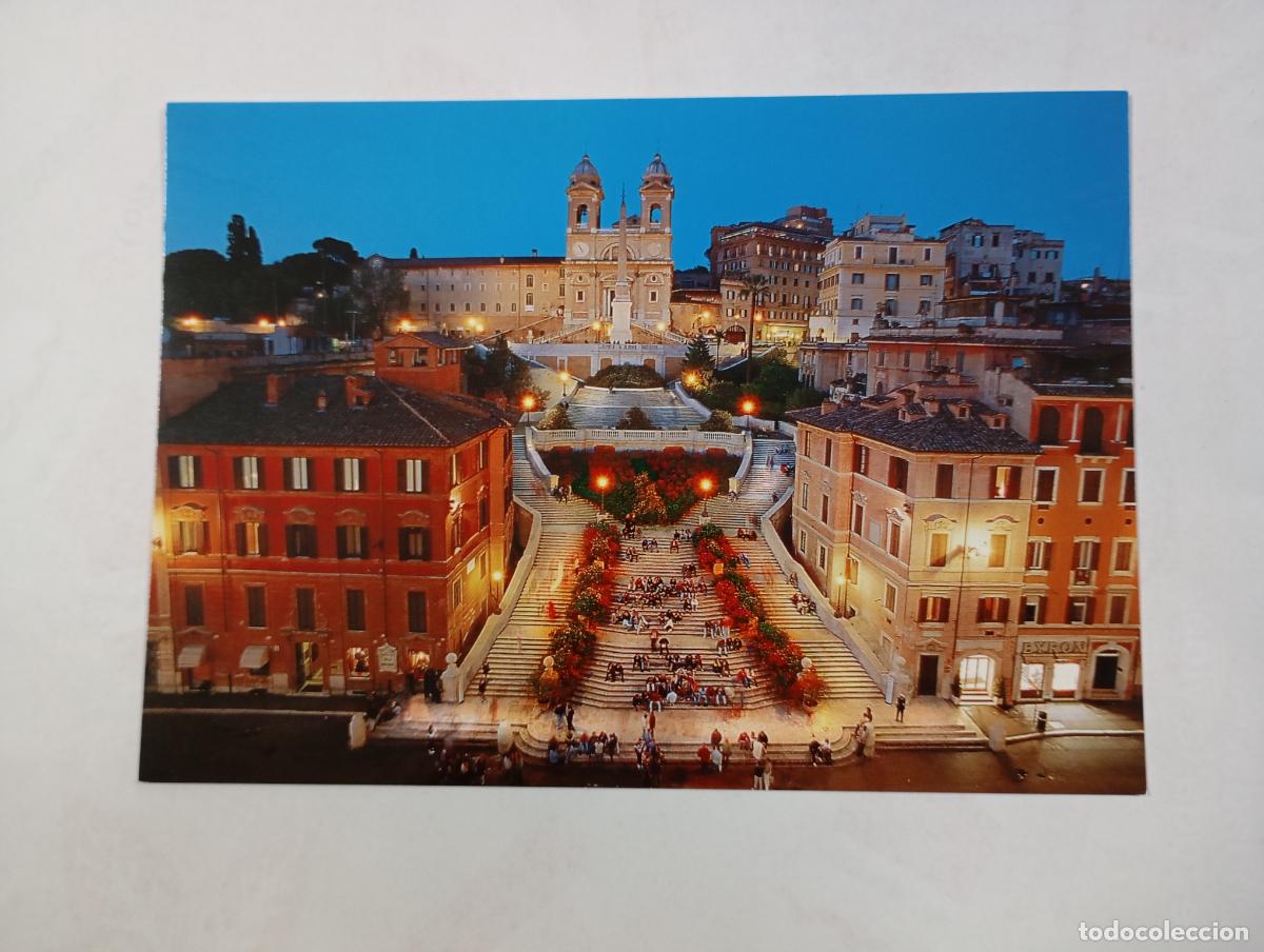 Postales: POSTAL DE ROMA. PLAZA DE ESPA&Ntilde;A. TDKP30P