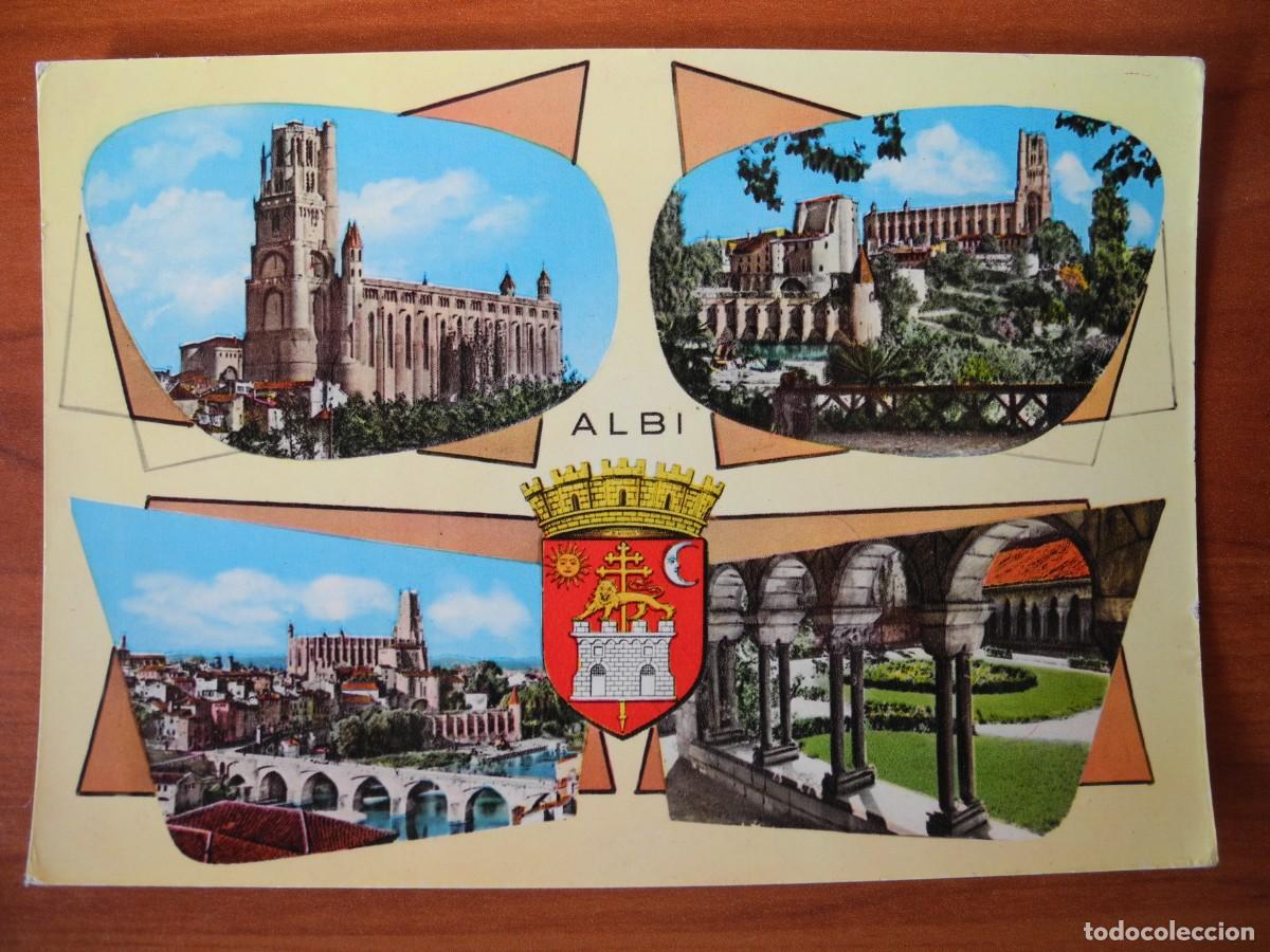 Postales: Albi. Diferentes vistas. Circulada 1965