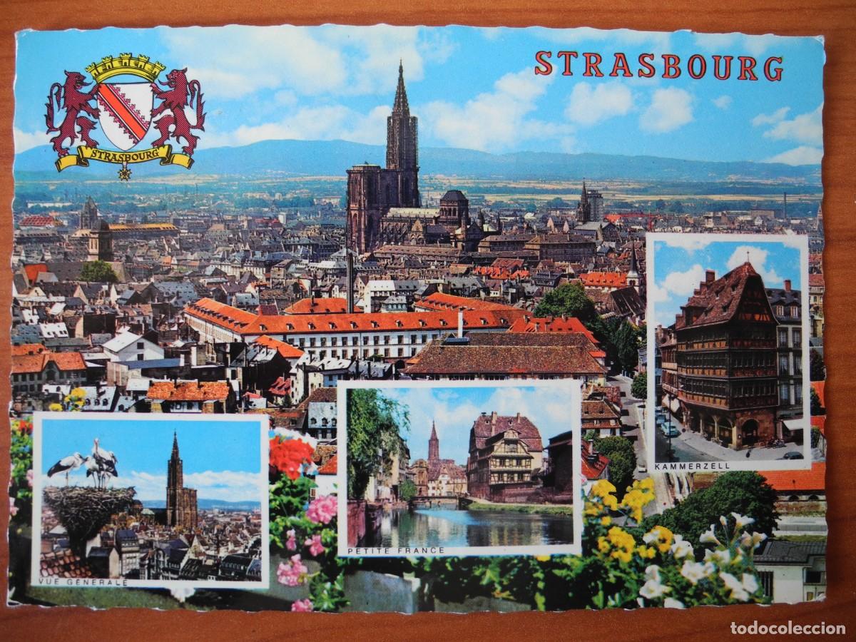 Postales: Estrasburgo. Circulada 1975