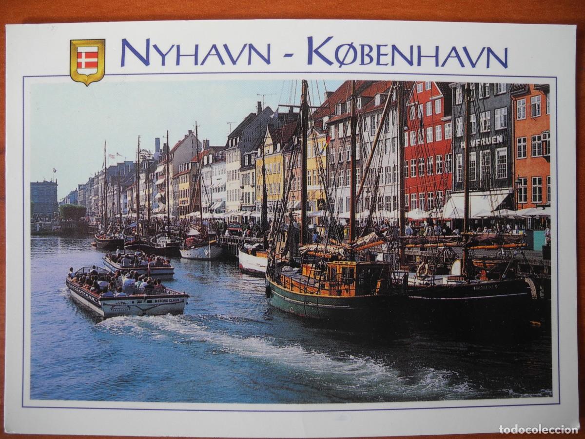 Postales: Nyhavn - Kobenhavn. Noruega. Circulada