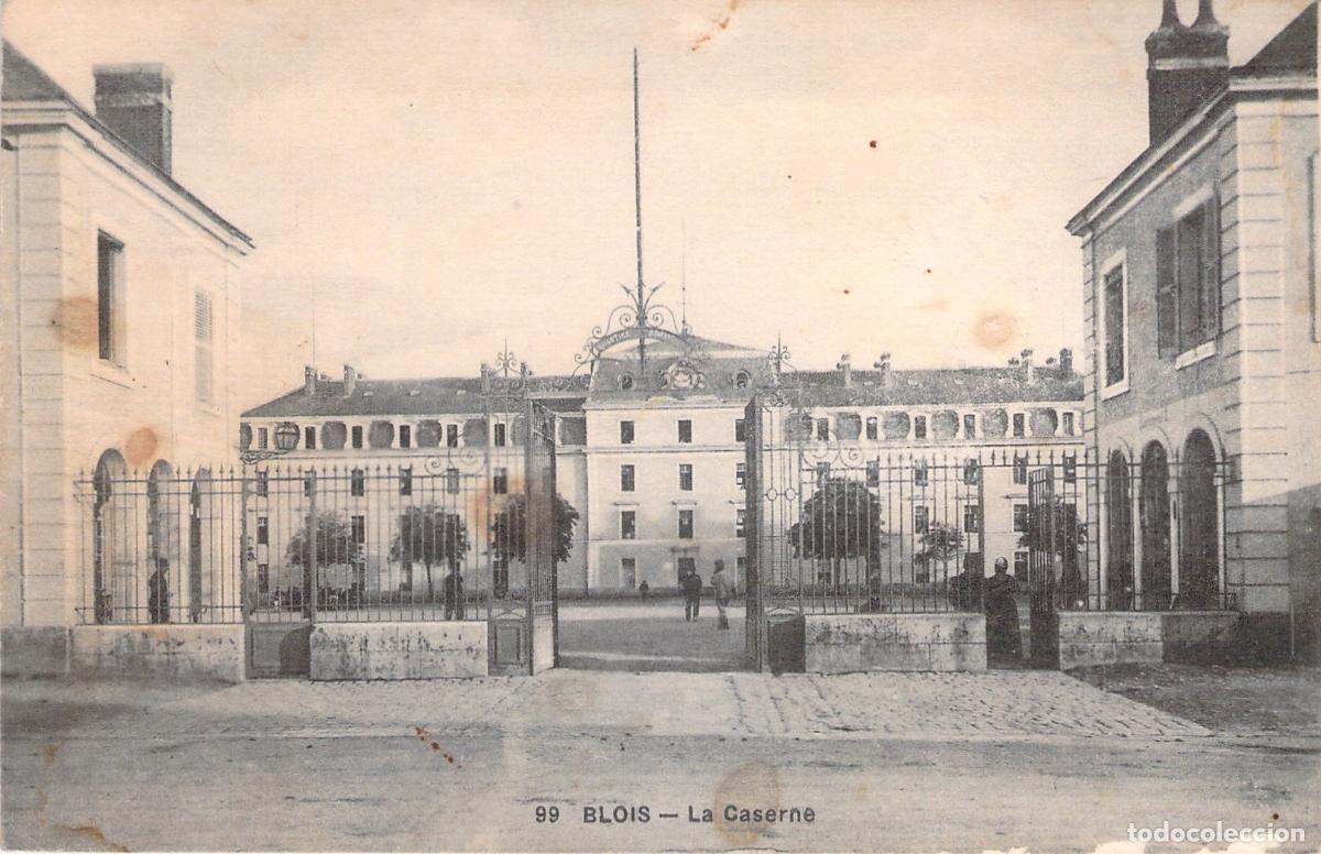 Postales: Postal de Blois, Vista de la Caserne (Cuartel Militar)