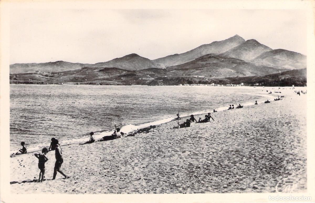 Postales: Postal de Argel&egrave;s-sur-Mer y su playa en la Costa Bermeja