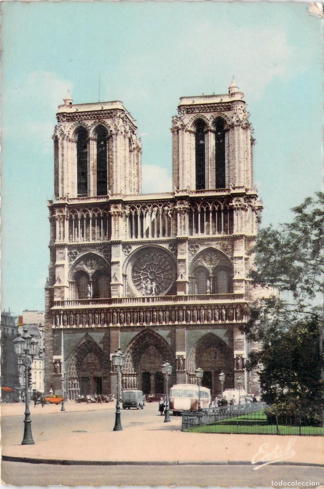 Postales: Postal de la Catedral de Notre-Dame en Paris