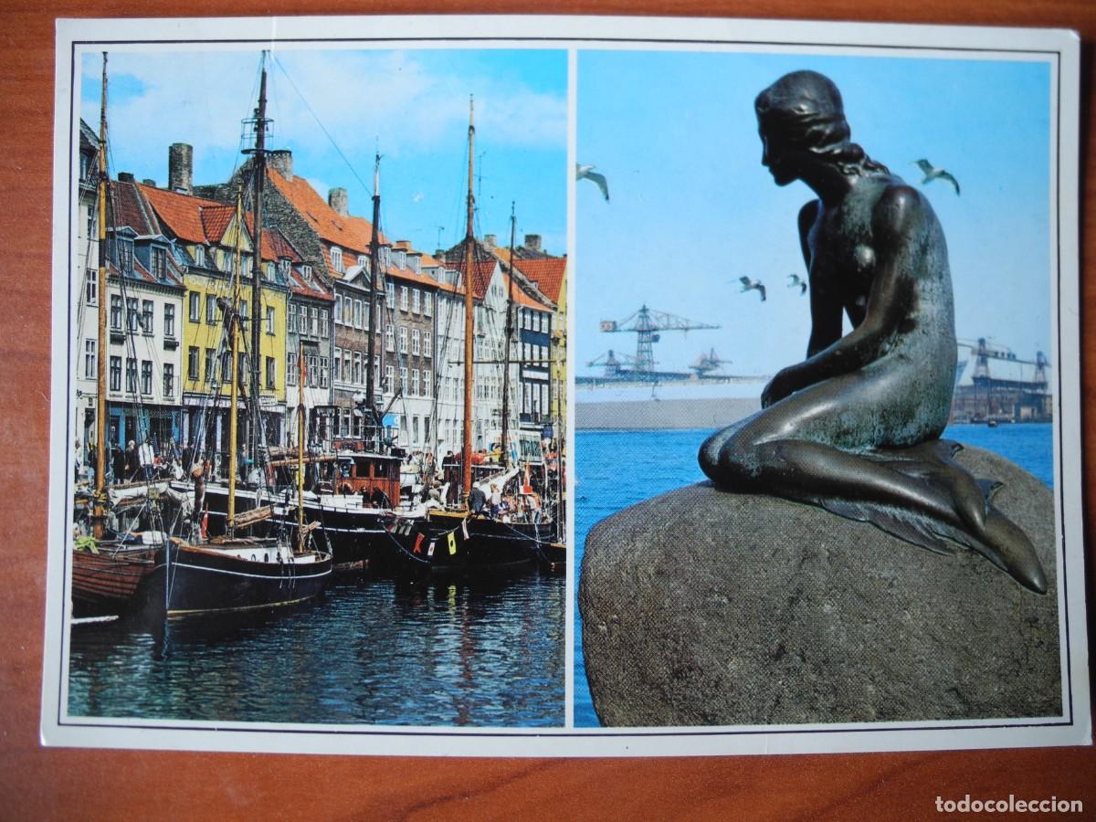Postales: La Sirenita. Kobenhavn. Copenague. Dinamarca. Circulada 1996