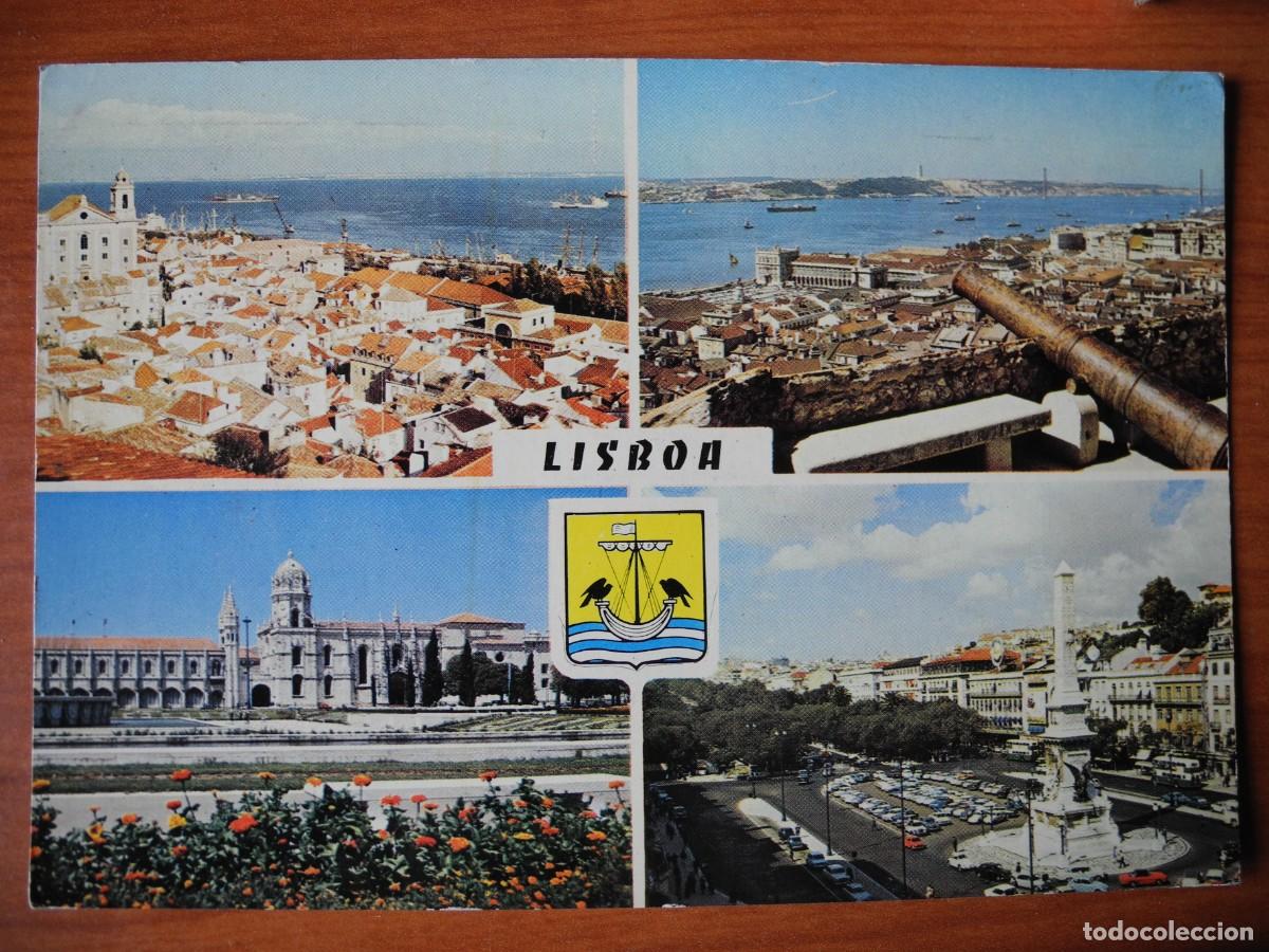 Postales: Lisboa. Portugal. Circulada 1969