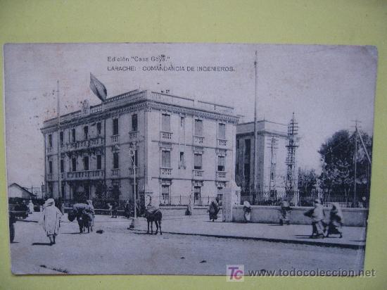 Postales: larache - comandancia de ingenieros - Foto 1