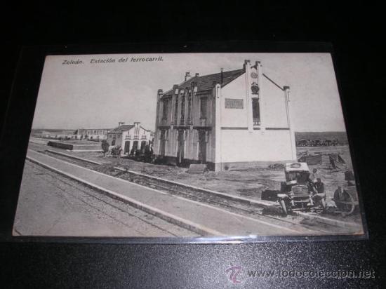 Postales: ZELUAN - ESTACION DEL FERROCARRIL - Foto 1