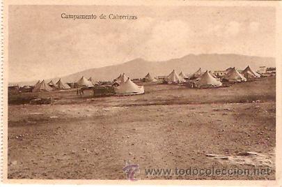 Postales: POSTAL MELILLA CAMPAMENTO DE CABRERIZAS - Foto 1