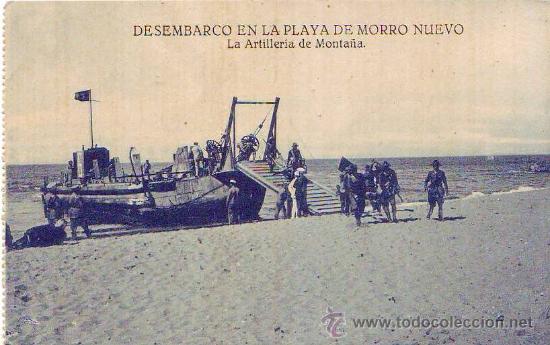 Postales: desembarco en la playa de morro nuevo - Foto 1