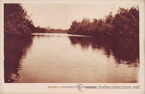 Postales: GUINEA CONTINENTAL. R&iacute;o Ekuko. - Foto 1