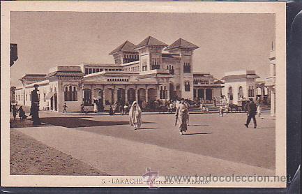 Postales: POSTAL LARACHE MERCADO DE ABASTOS - Foto 1