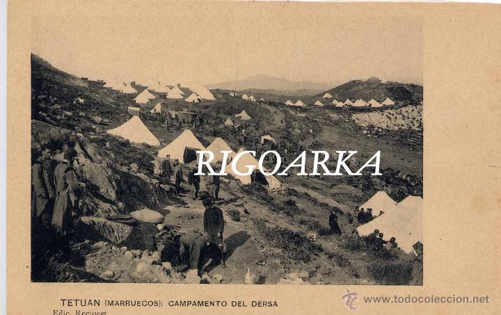 Postales: TETUAN.- CAMPAMENTO DEL DERSA - Foto 1