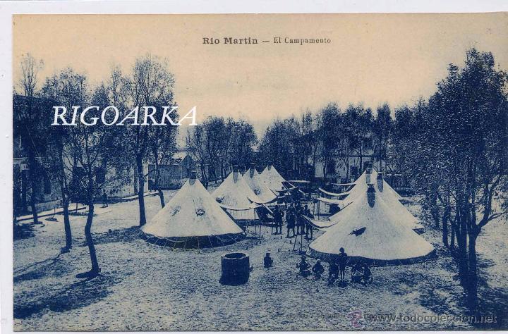 Postales: RIO MARTIN.- EL CAMPAMENTO - Foto 1