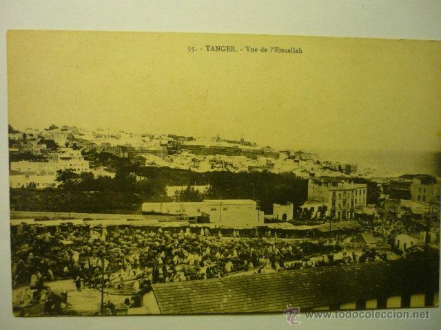 Postales: POSTAL TANGER- VUE DE L&acute;EMSALLAH--CIRCULADA--BB - Foto 1