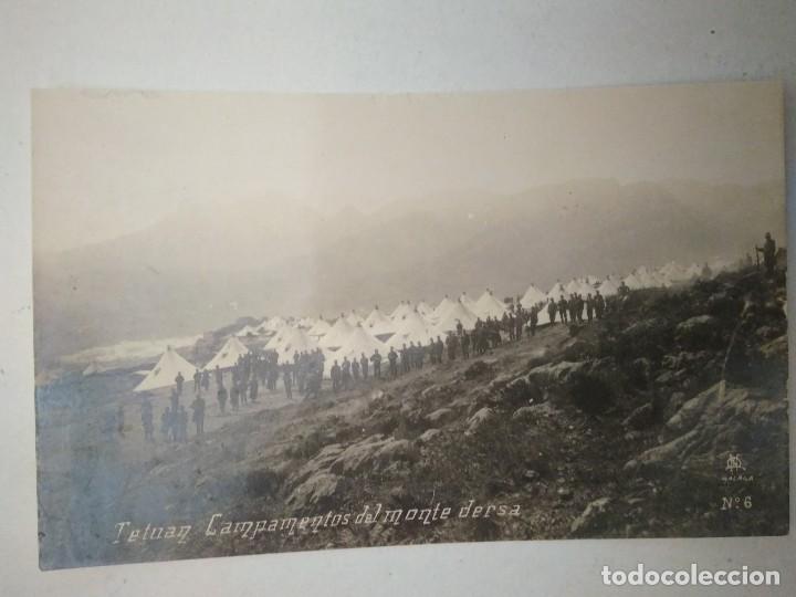 Postales: TETU&Aacute;N.  CAMPAMENTOS DEL MONTE DERSA. - Foto 1