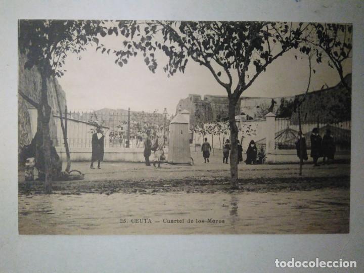 Postales: CEUTA.  CUARTEL DE LOS MOROS. - Foto 1