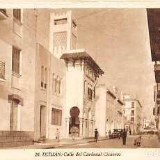 Cartes Postales: TETUAN.- CALLE DEL CARDENAL CISNEROS. Lote 191779518