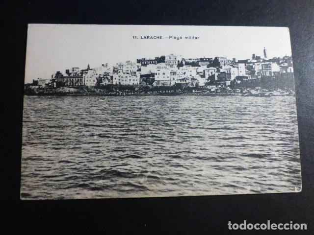 Postales: LARACHE PLAYA MILITAR - Foto 1