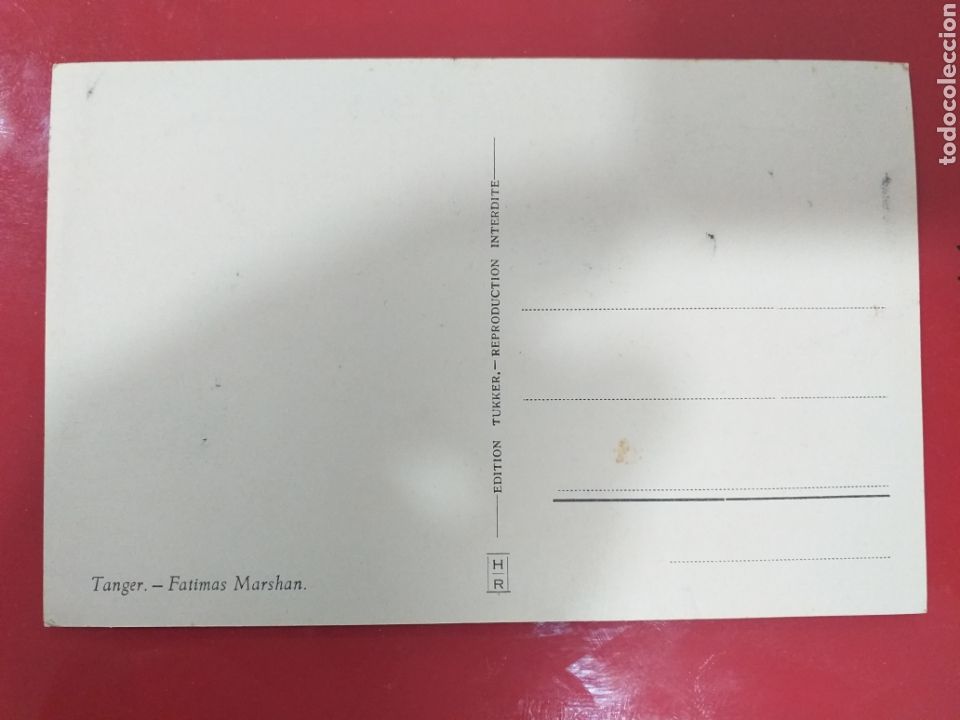Postales: TANGER Protectorado - Fatimas Marshan sin circular - Foto 2