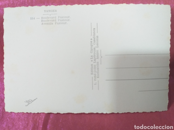 Postales: TANGER Protectorado - Avenida Pasteur - sin circular - Foto 2